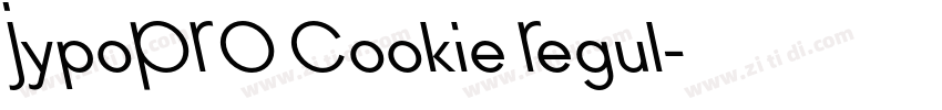 JypoPRO Cookie Regul字体转换 JypoPRO Cookie Regul字体转换